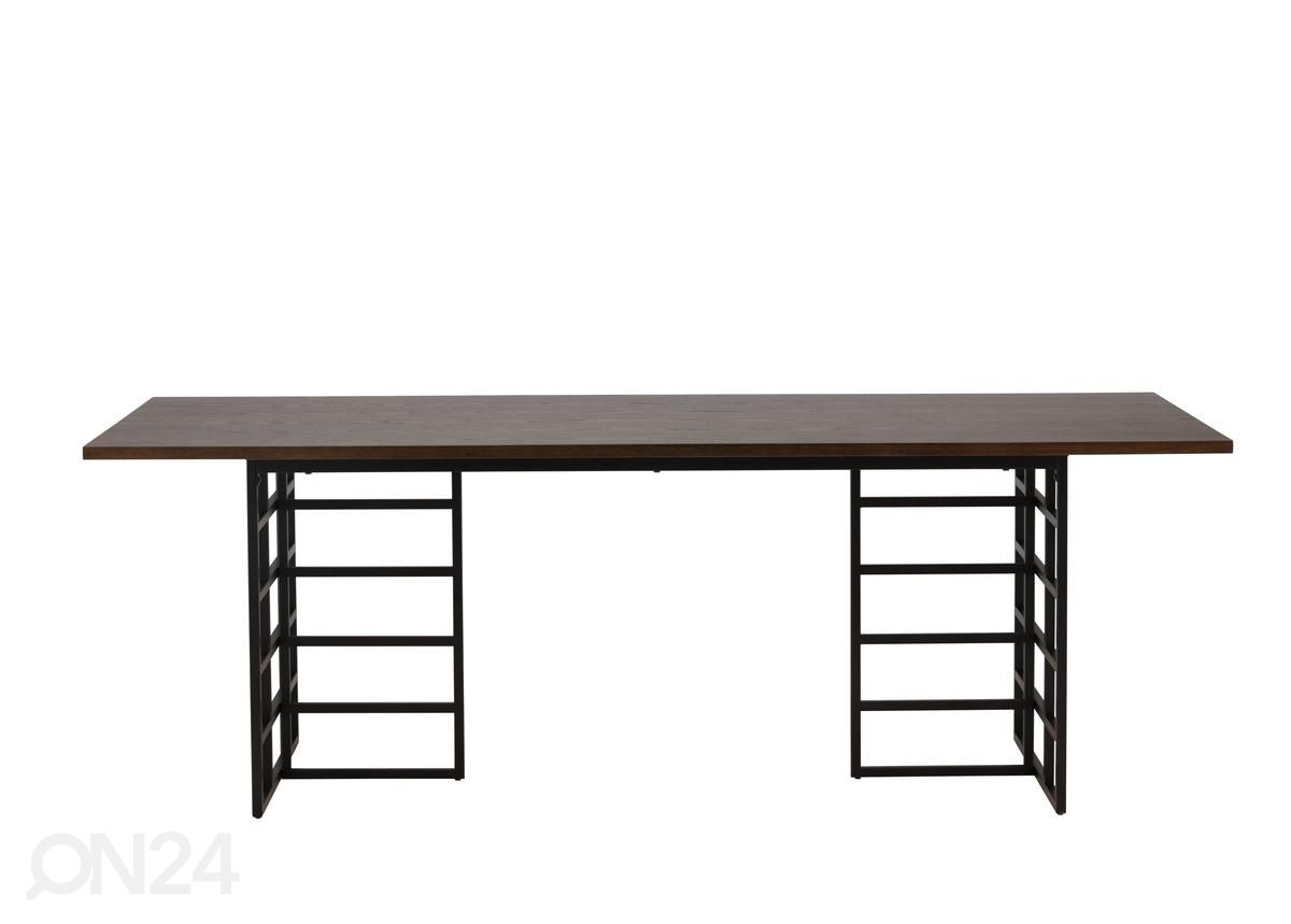 Söögilaud Ystad 220x100 cm suurendatud