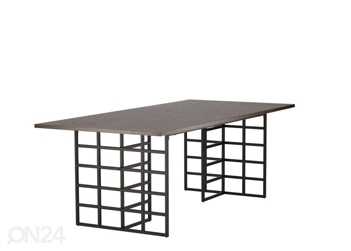 Söögilaud Ystad 220x100 cm suurendatud