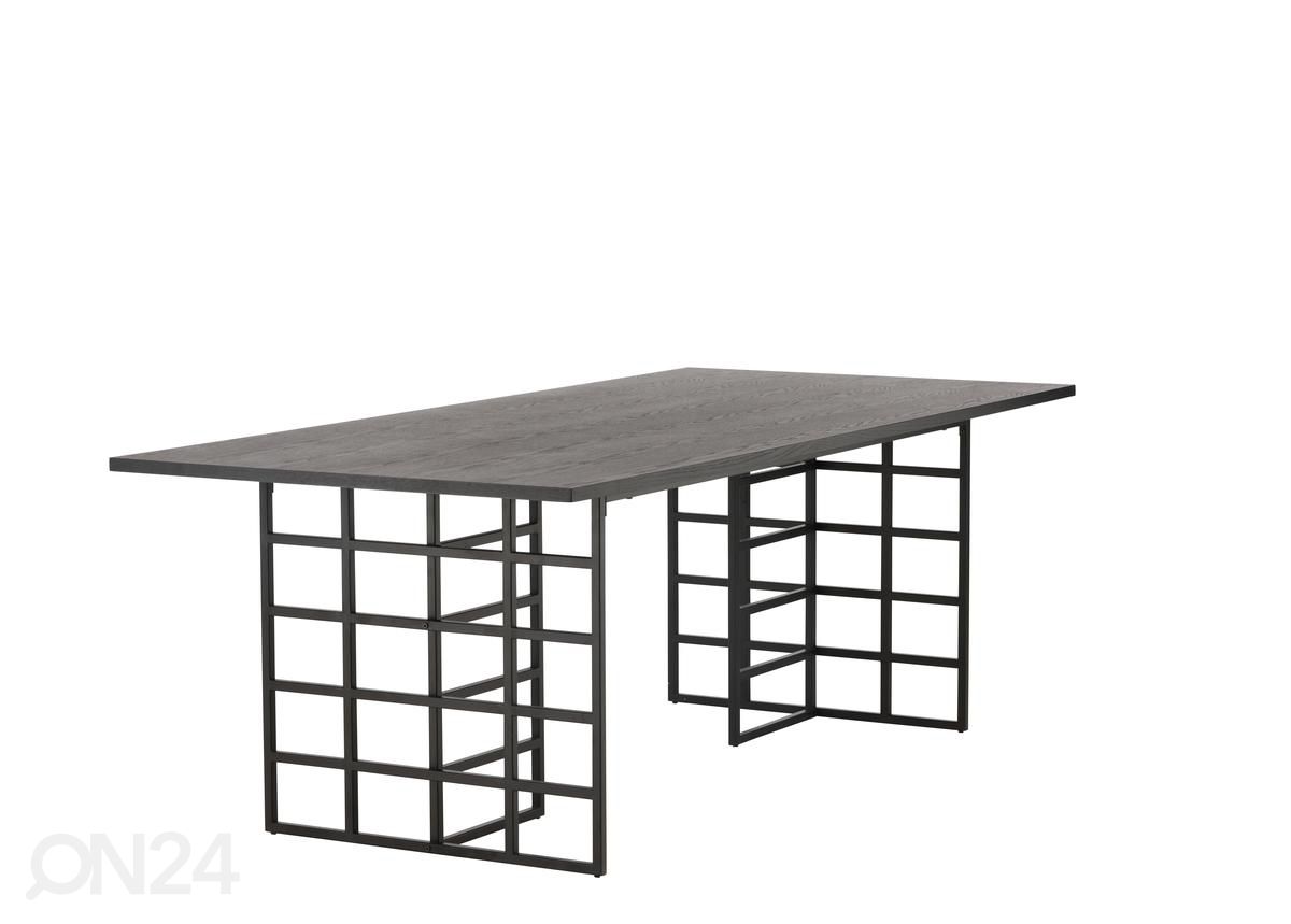 Söögilaud Ystad 220x100 cm suurendatud