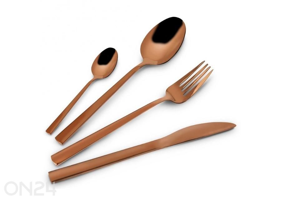 Söögiriistade komplekt, vask, 24 osa suurendatud