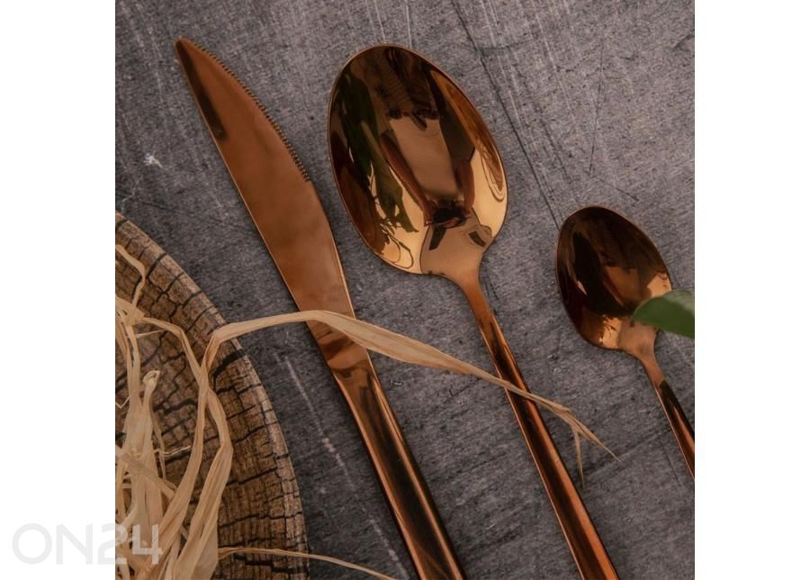 Söögiriistade komplekt, vask, 24 osa suurendatud