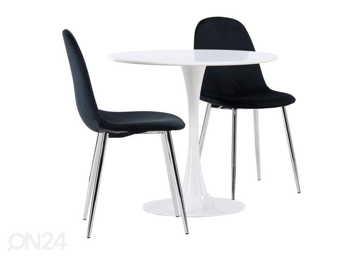 Söögitoa komplekt Hamden & Polar suurendatud