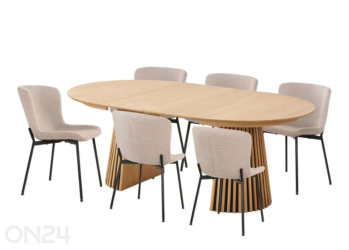 Söögitoa komplekt Osaka suurendatud