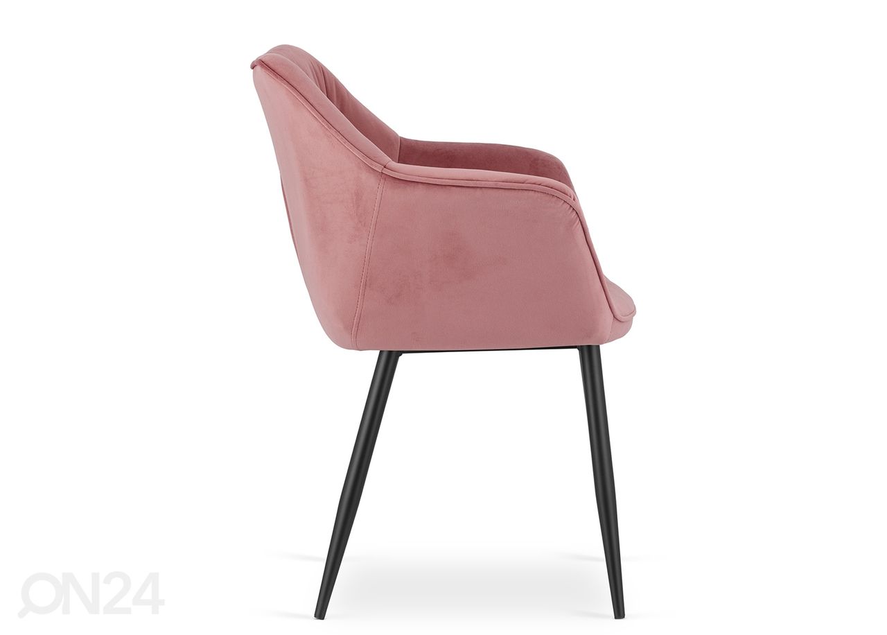 Söögitoolide komplekt Madera 2 tk, roosa suurendatud