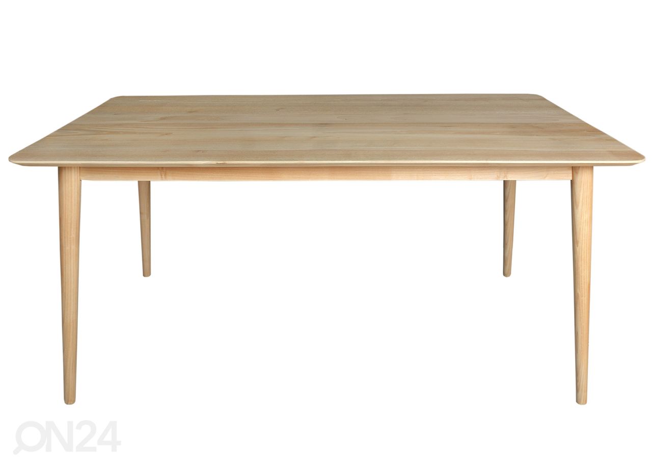Sööglaud Scandi Blonde 90x160 cm, sungkai suurendatud