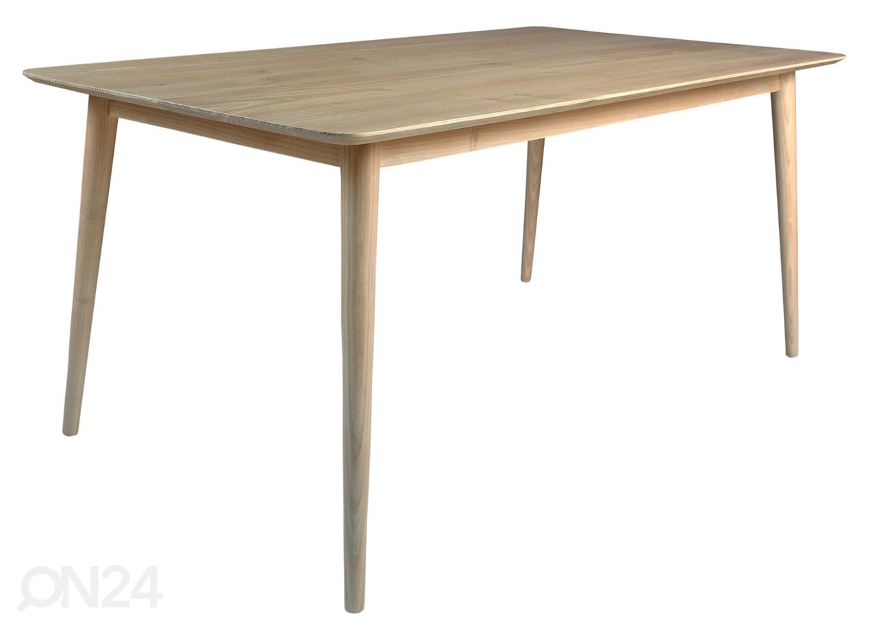 Sööglaud Scandi Blonde 90x160 cm, sungkai suurendatud