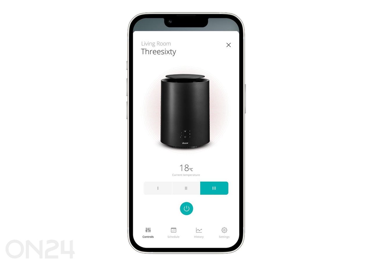 Soojapuhur Duux Threesixty Smart Gen2 1800 W 30 m² DXCH30 suurendatud