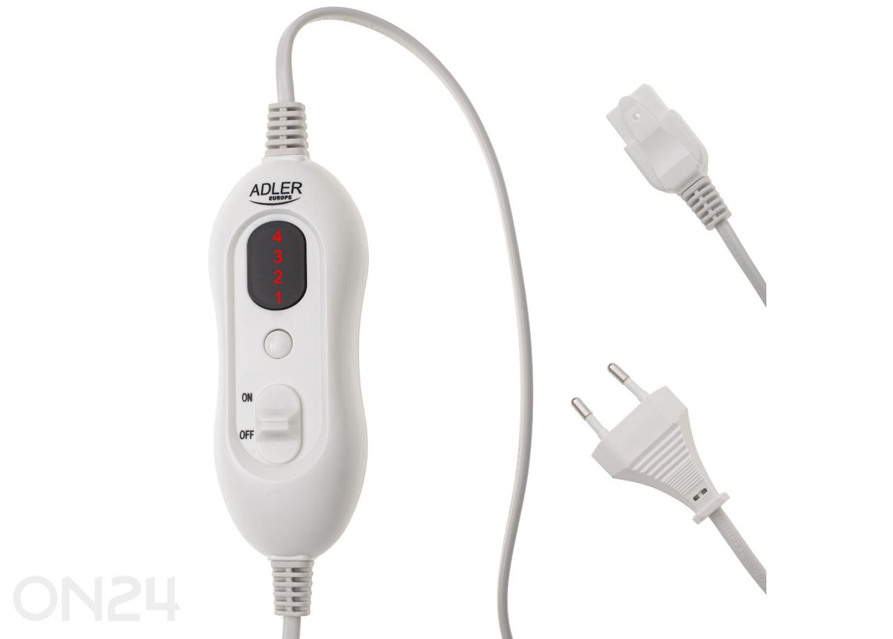 Soojendav vöö Adler AD 7437, helehall suurendatud