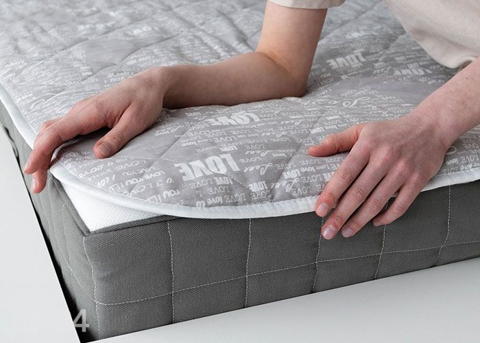 Soojendusega alustekk Ecosapiens Linen 150x90 cm suurendatud