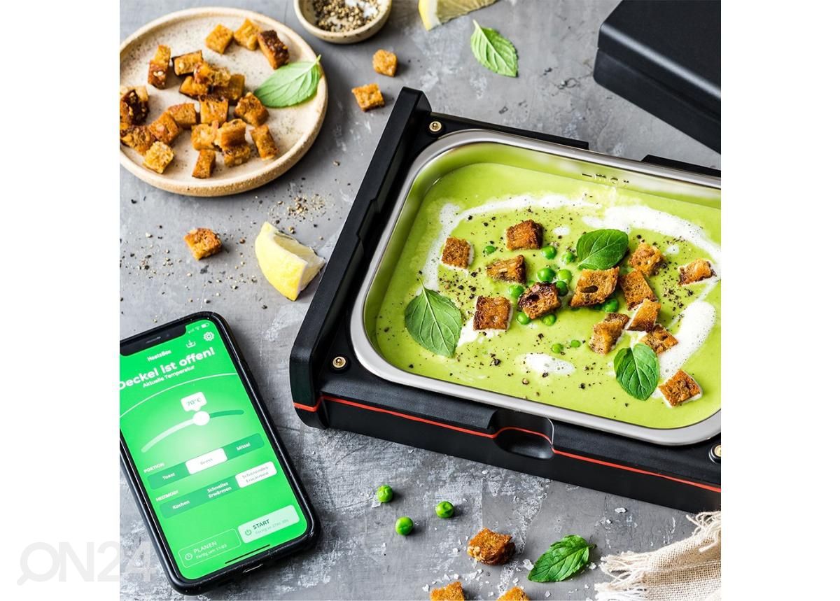 Soojendusega toidukarp Lunchbox Rommelsbacher suurendatud