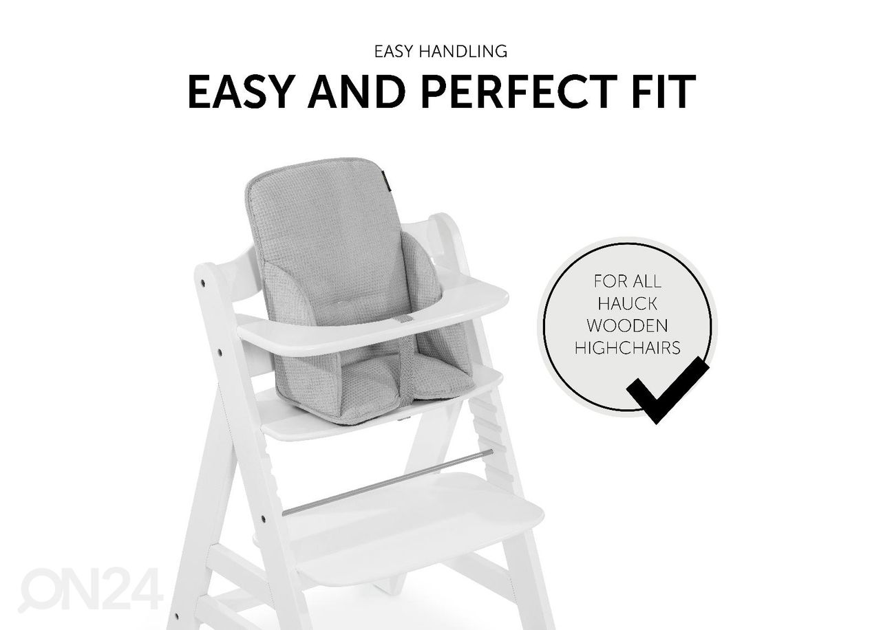 Söötmistooli padi Hauck Select Alpha Cosy Select Waffle Pique suurendatud