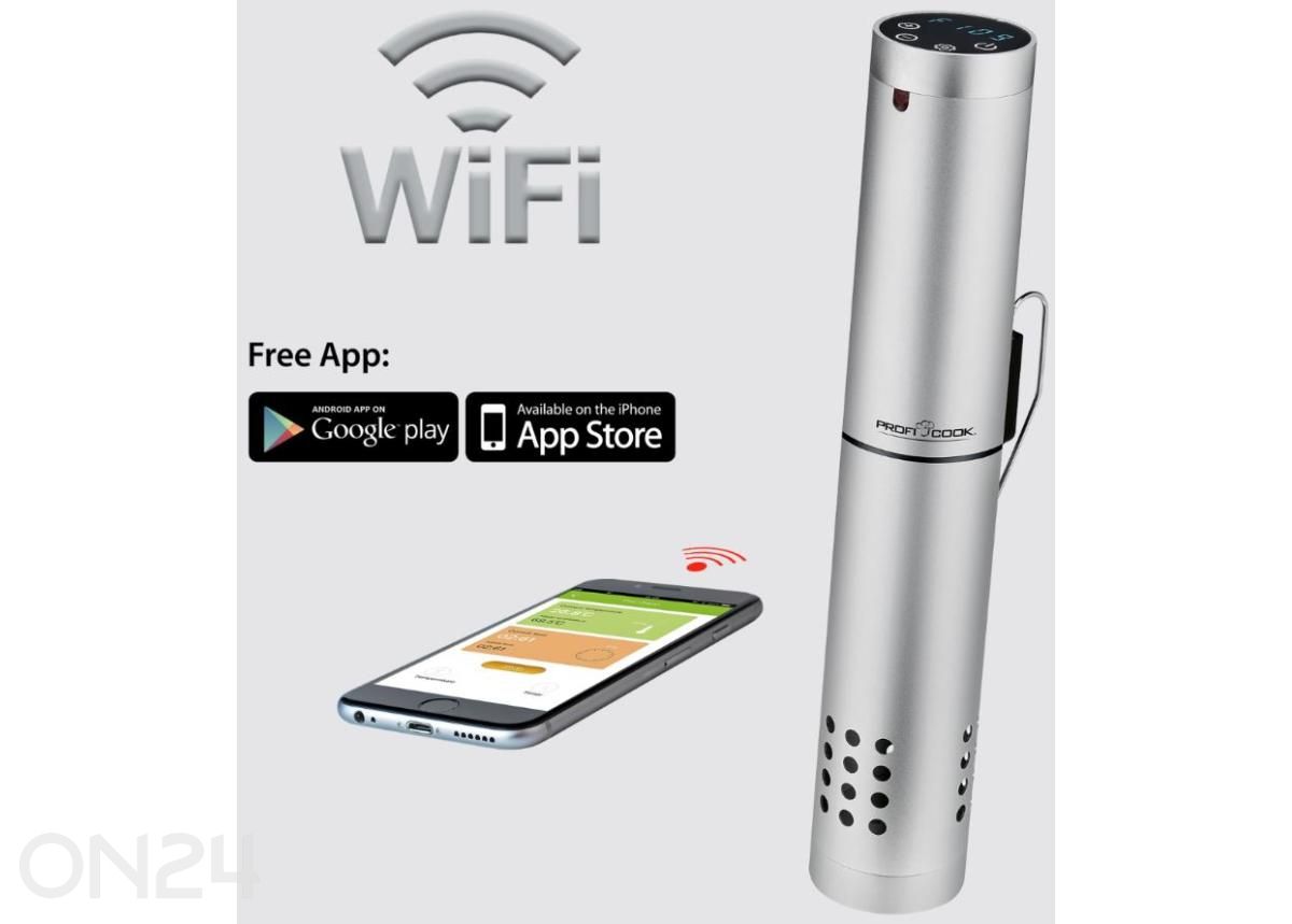 Sous-vide keetja ProfiCook PCSV1159 suurendatud