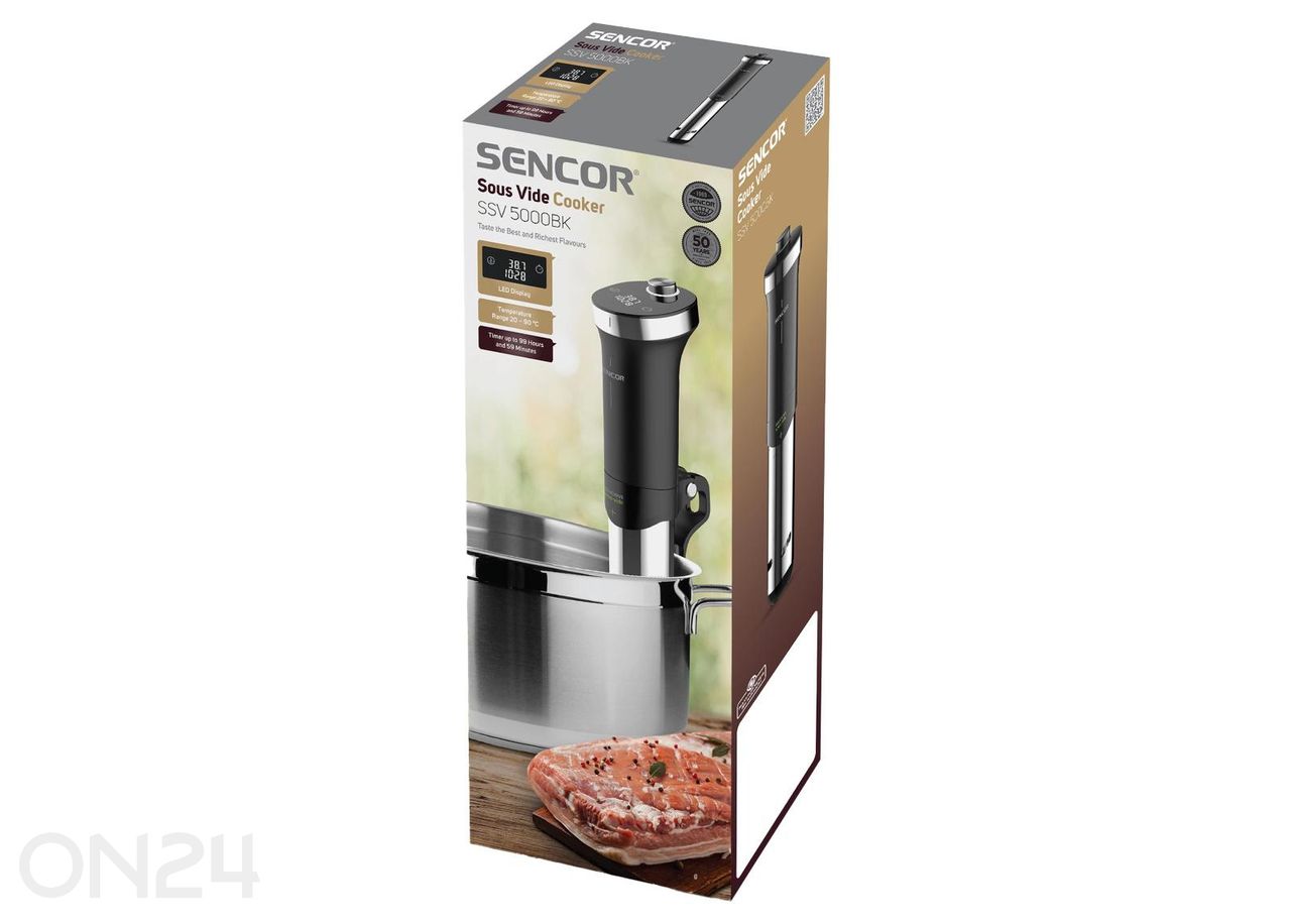 Sous-vide keetja Sencor SSV5000BK suurendatud