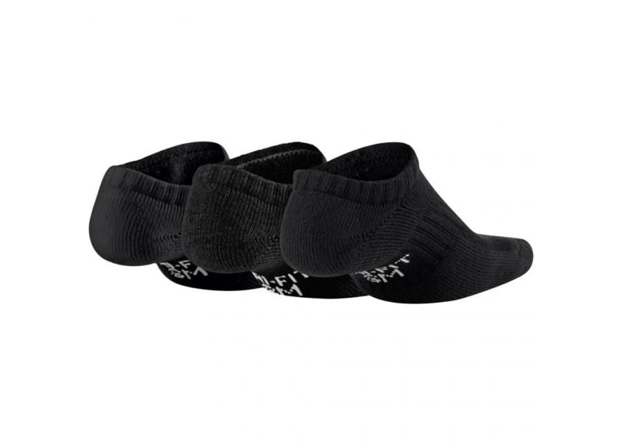 Spordisokkide komplekt lastele Nike Performance Cushioned NS 3-pakk Jr SX6843 010 suurendatud