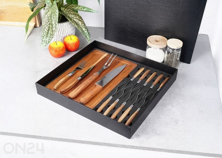 Steigi söögiriistade komplekt, 15 osaline suurendatud