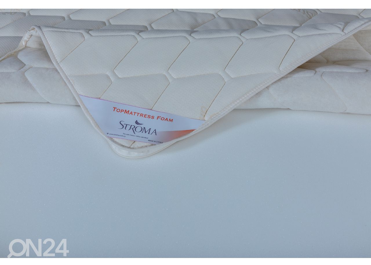 Stroma kattemadrats Top Foam 200x200x5 cm suurendatud