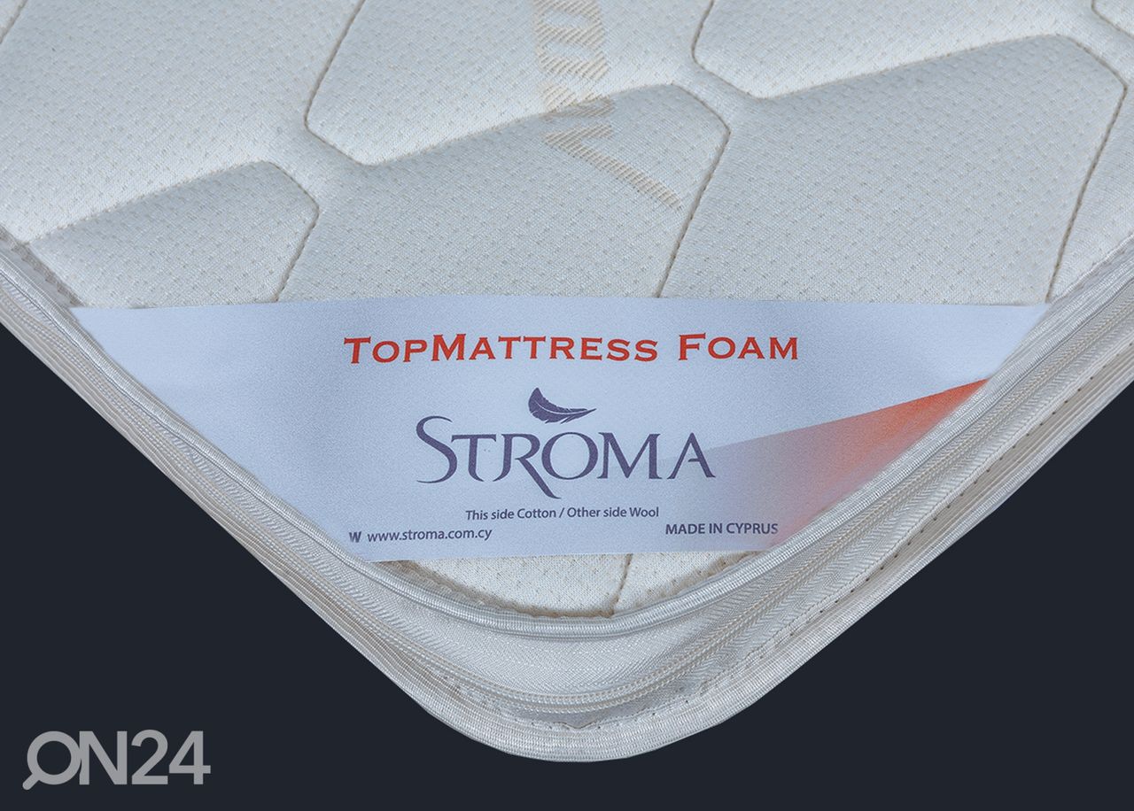 Stroma kattemadrats Top Foam 200x200x5 cm suurendatud