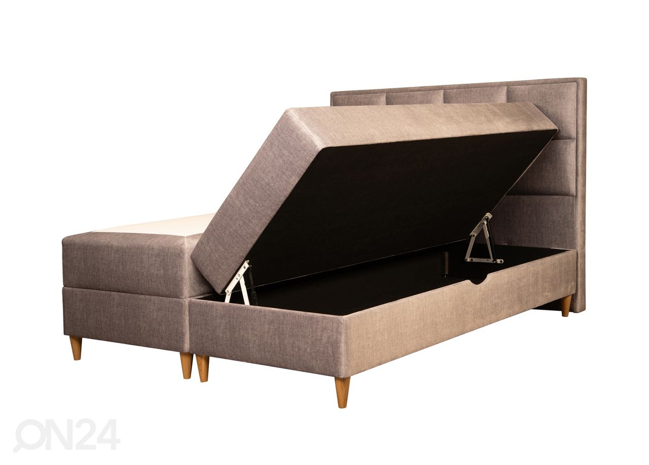 Stroma pesukastiga kontinentaalvoodi komplekt Perissa 160x200 cm suurendatud