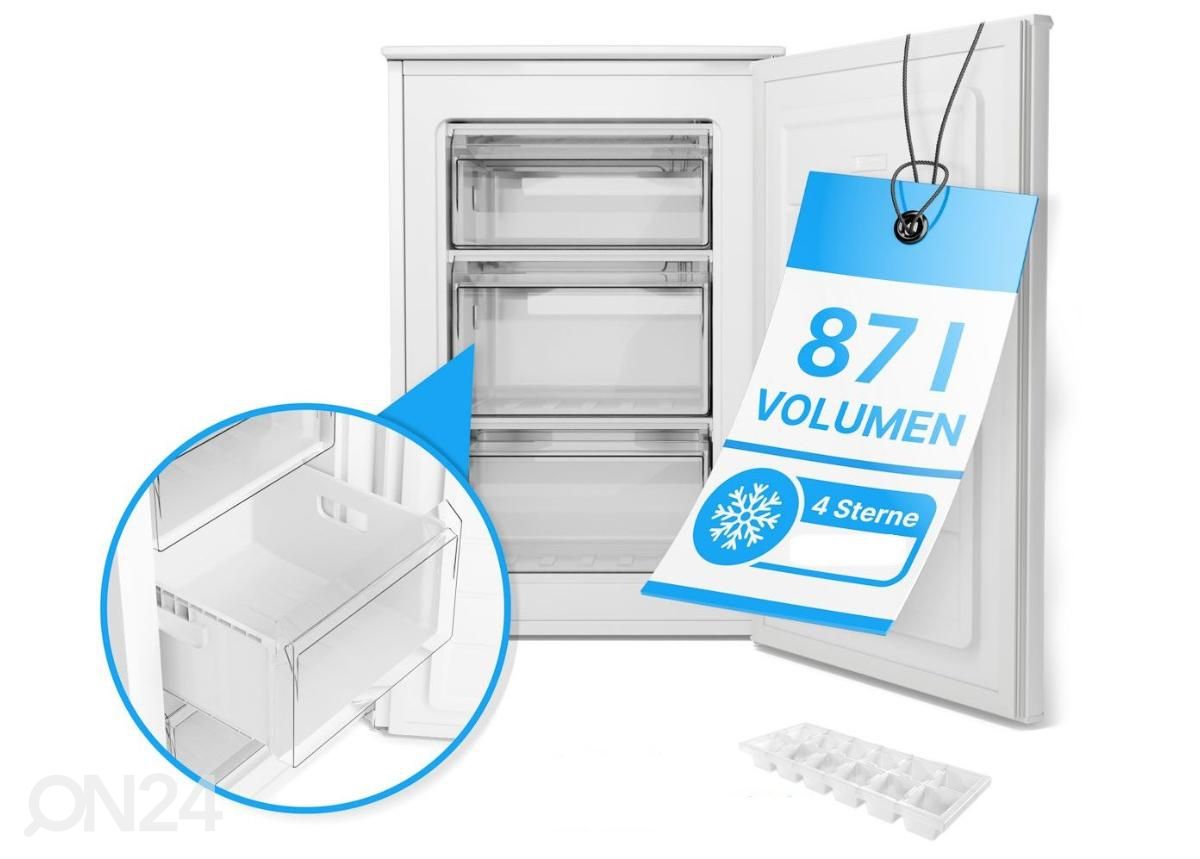 Sügavkülmik Bomann GS7253W suurendatud