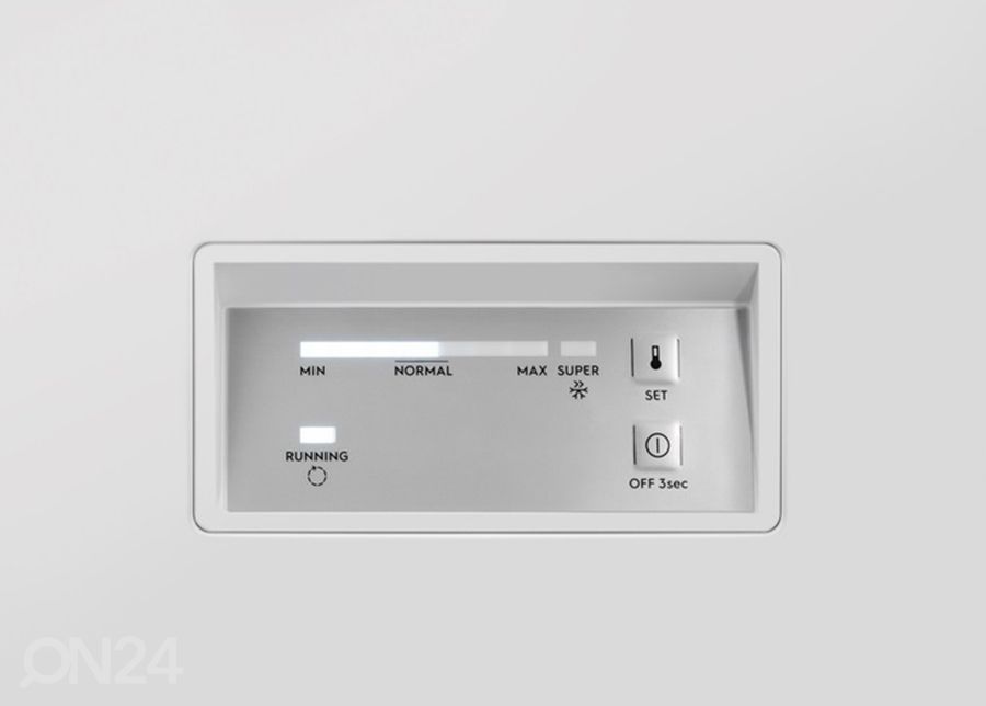 Sügavkülmkirst Electrolux suurendatud