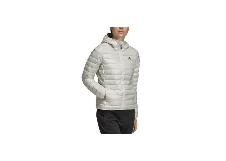 Sulejope naistele adidas Varilite Hooded Down Jacket W DZ1490 suurendatud
