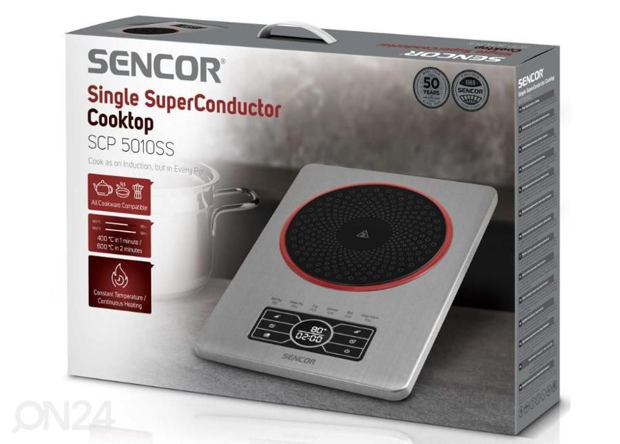 Superconductor tehnoloogiaga lauapliit Sencor SCP5010SS suurendatud