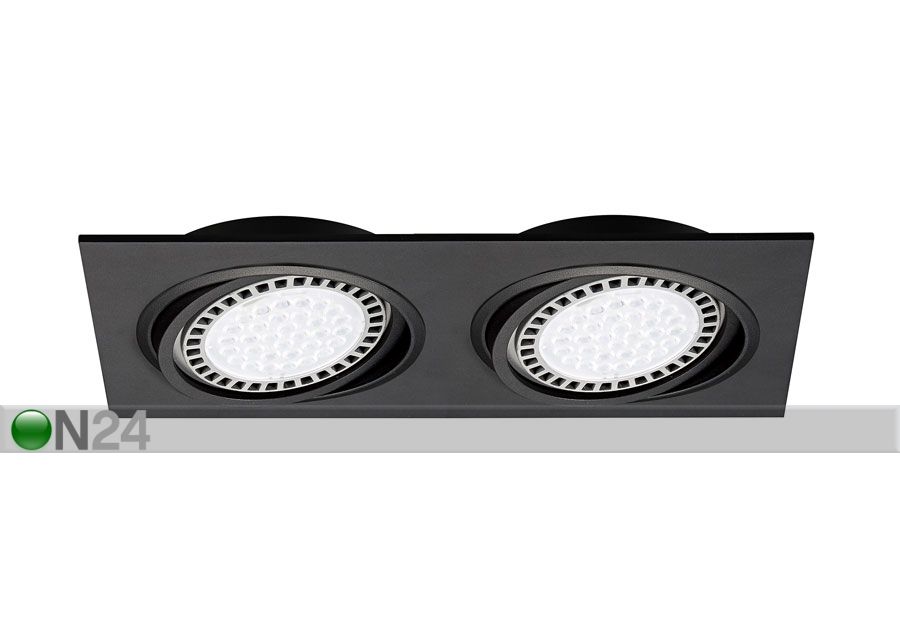 Süvistatav laevalgusti Boxy Black suurendatud
