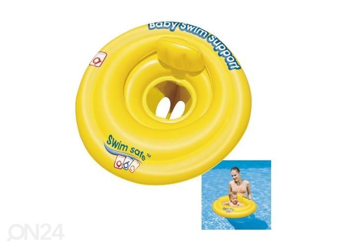 Swim Safe väikelaste ujumisrõngas suurendatud