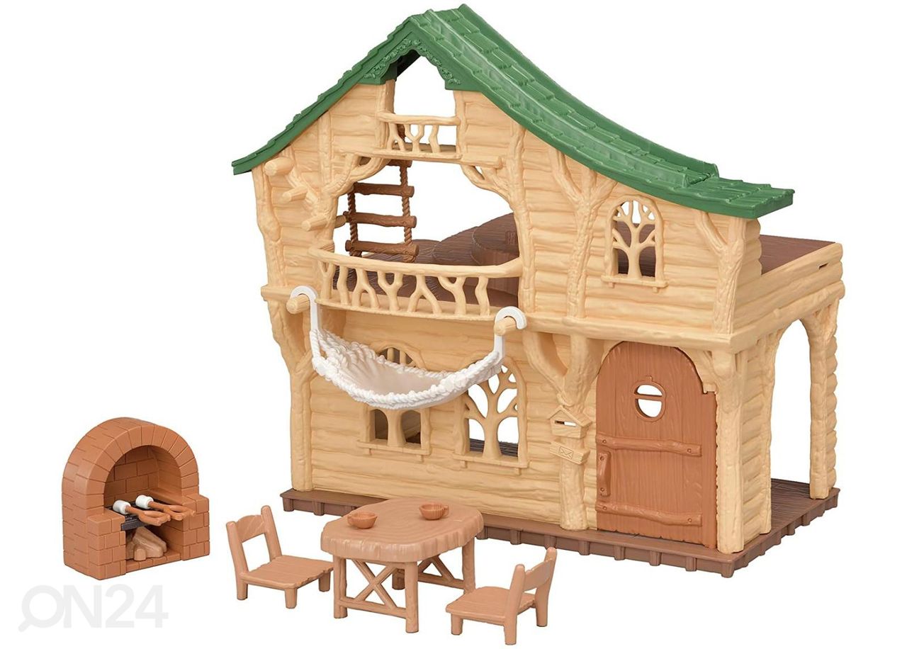 Sylvanian Families Palgist järvemaja suurendatud
