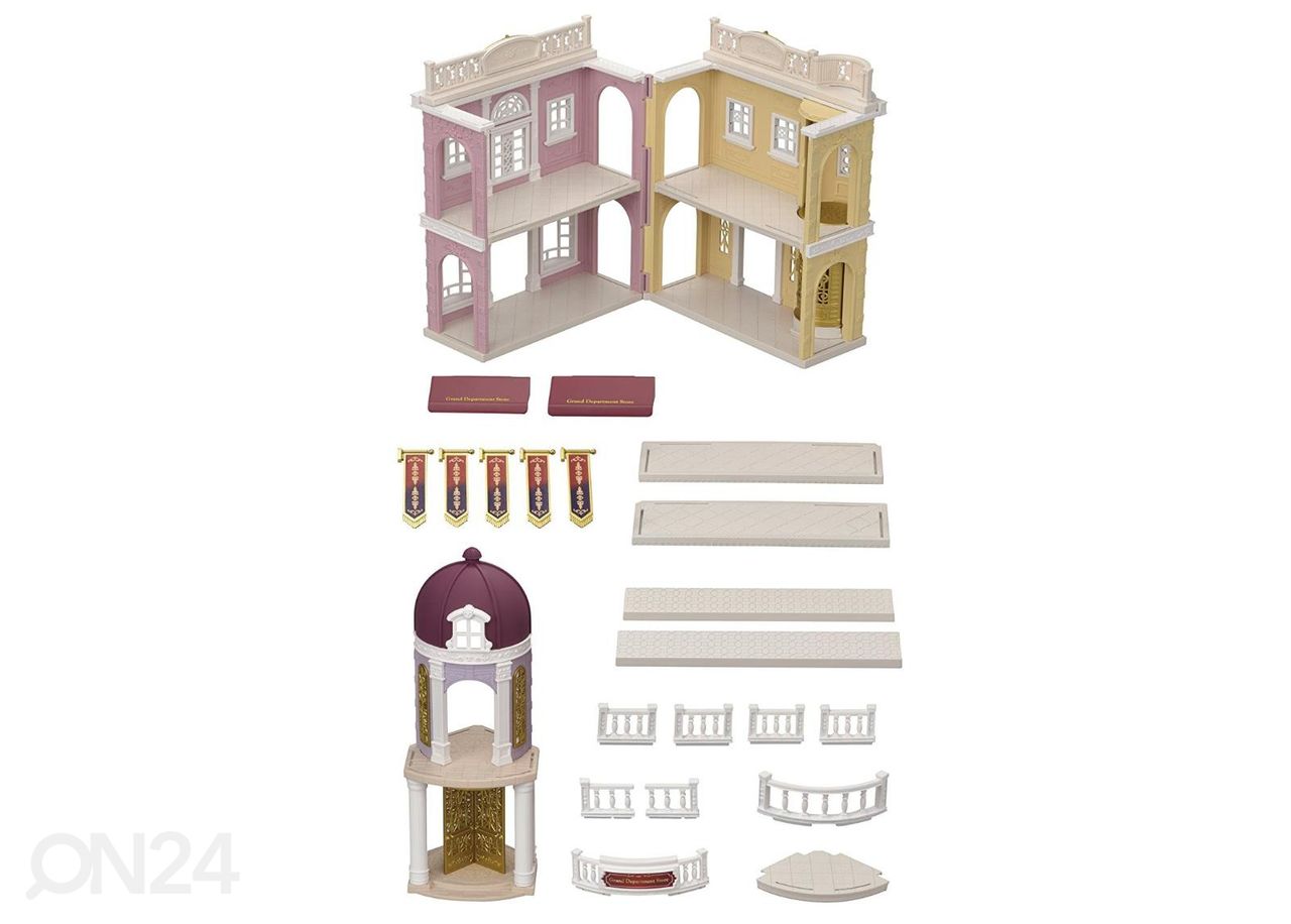 Sylvanian Families Town Kaubamaja suurendatud