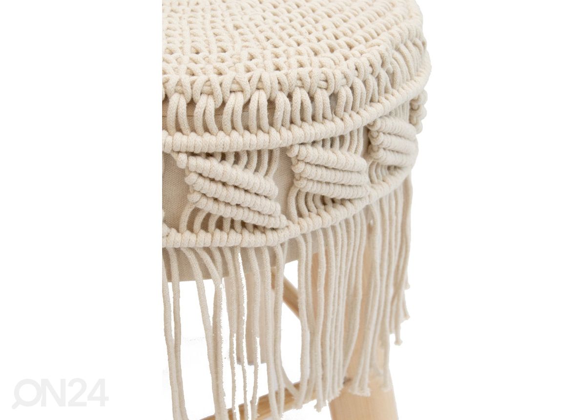 Taburet Macrame suurendatud