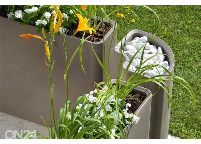 Taimepott Divio 90x27xh78 cm, betoon suurendatud