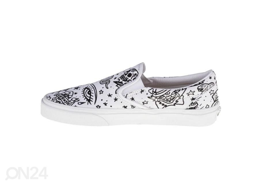 Täiskasvanute vabaajajalatsid Vans Classic Slip-On suurendatud