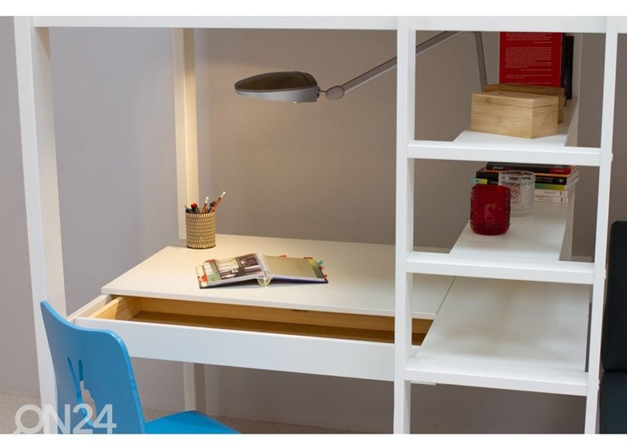 Täispuidust narivoodi komplekt 90x200 cm suurendatud