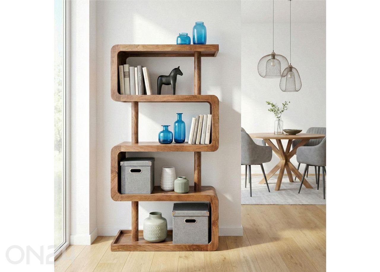 Täispuidust riiul 160 cm suurendatud