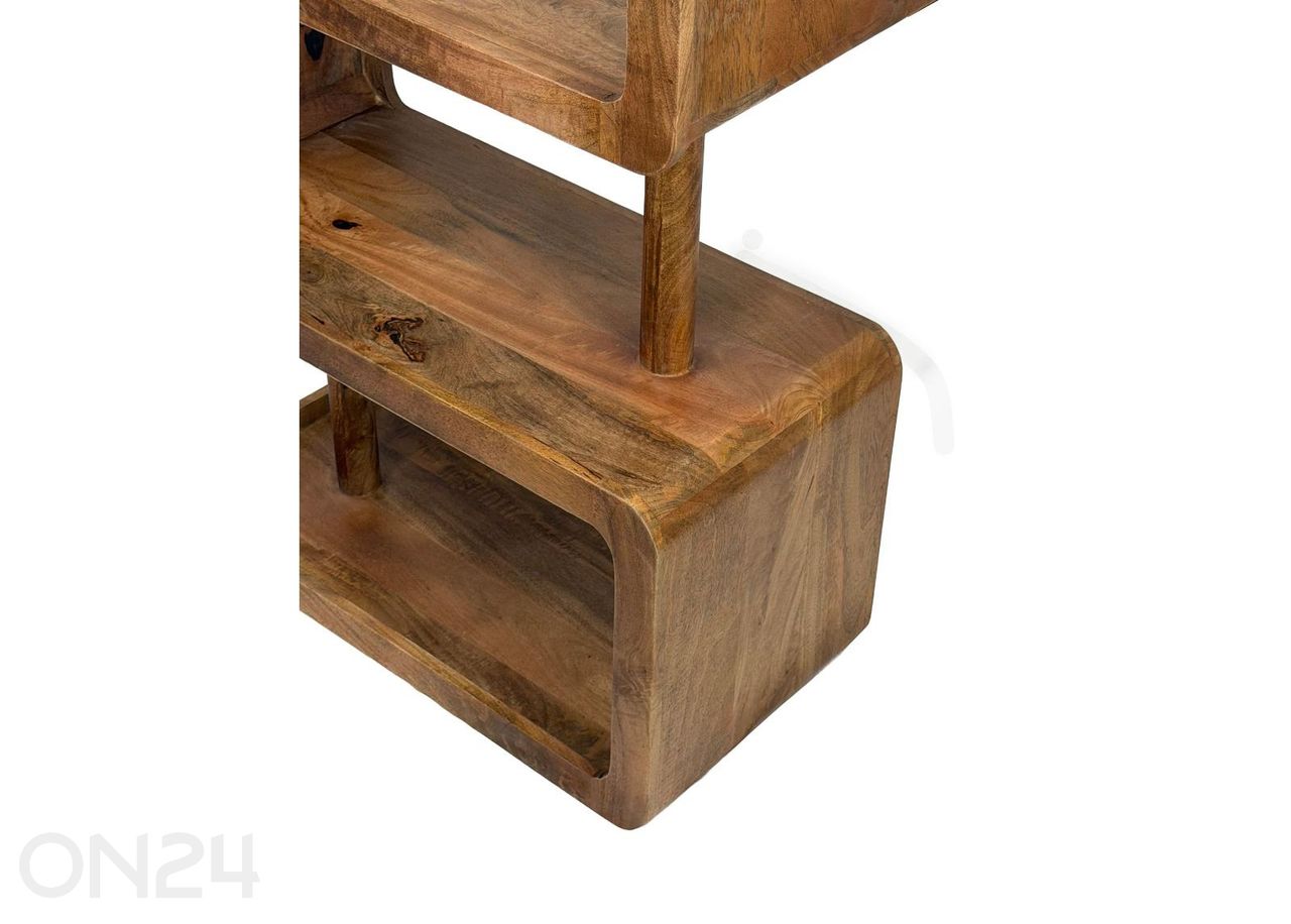 Täispuidust riiul 160 cm suurendatud