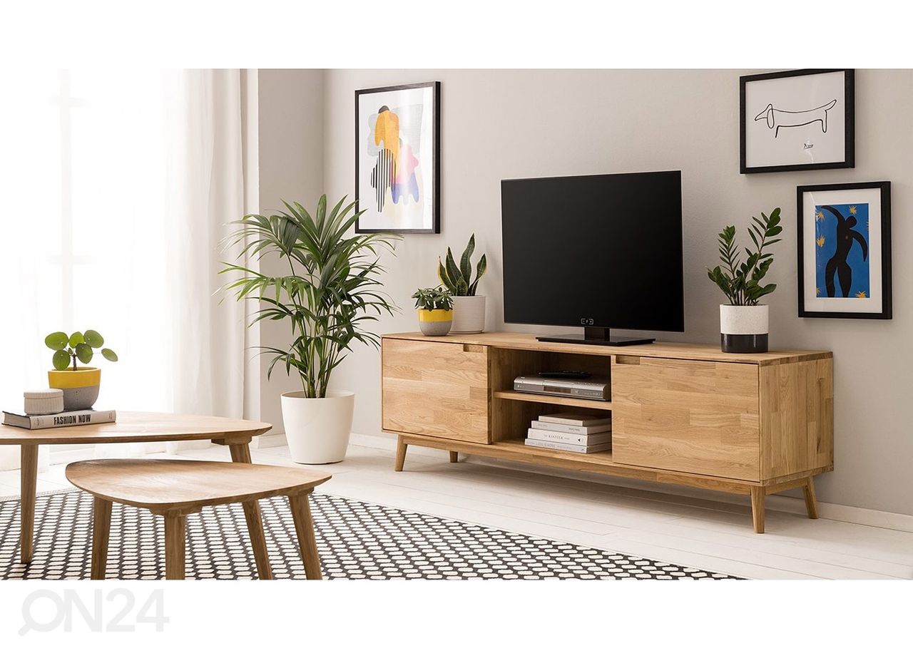 Tammepuidust TV-alus Scan 150 suurendatud