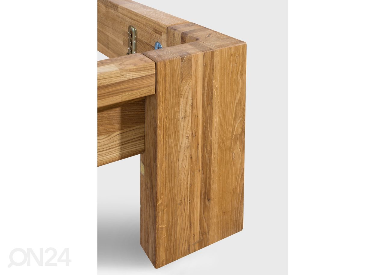Tammepuidust voodi Montana 140х200 cm suurendatud