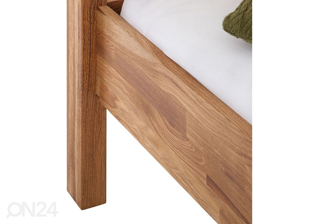 Tammepuidust voodi Tamara 100х200 cm suurendatud