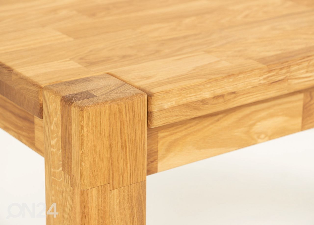 Tammepuust diivanilaud 120x65 cm suurendatud