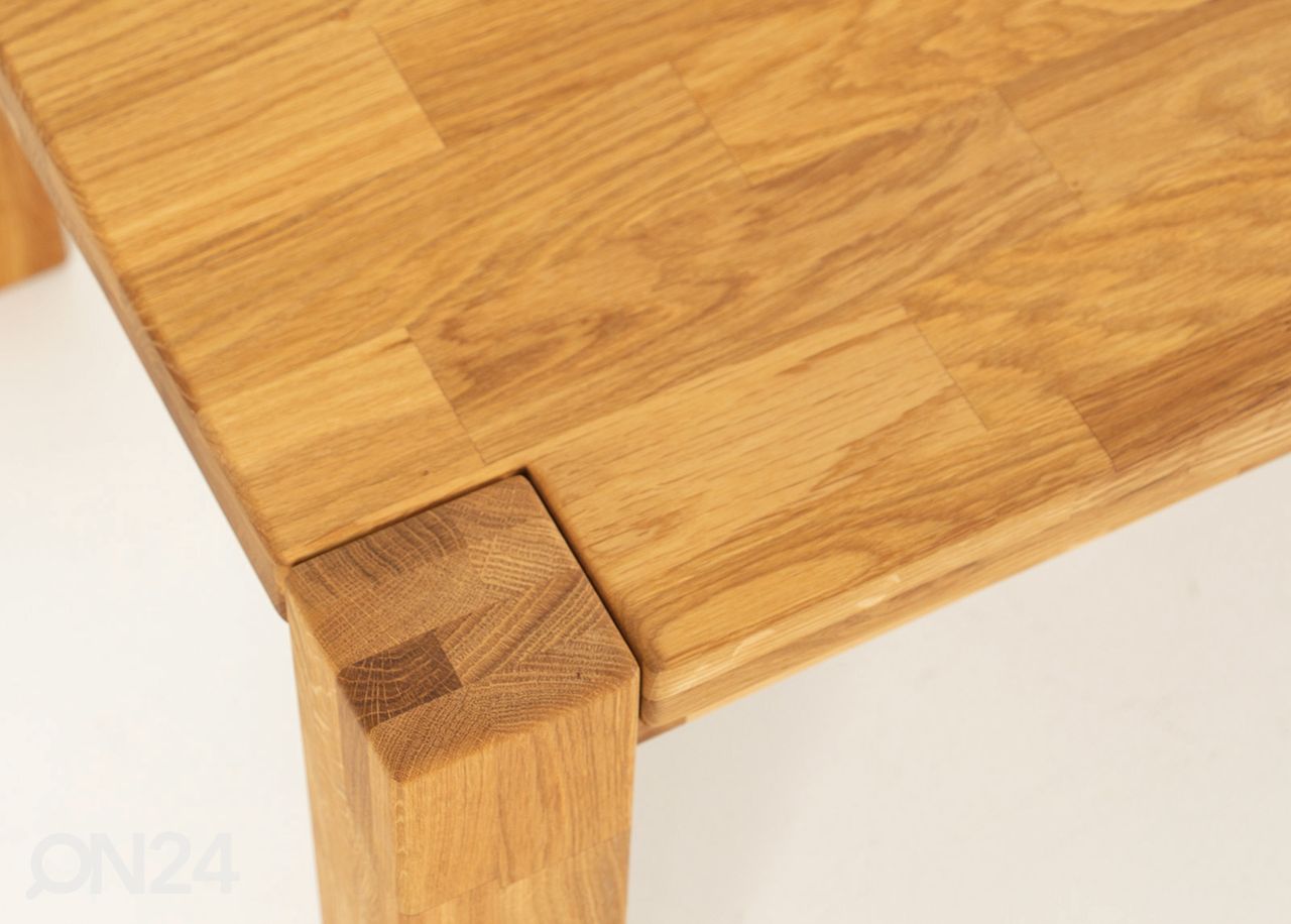 Tammepuust diivanilaud 120x65 cm suurendatud