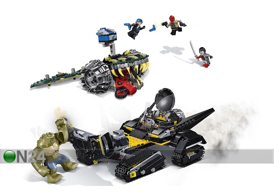 Tapjakrokodill™ – rentslipurustus Lego Super Heroes Batman™ suurendatud