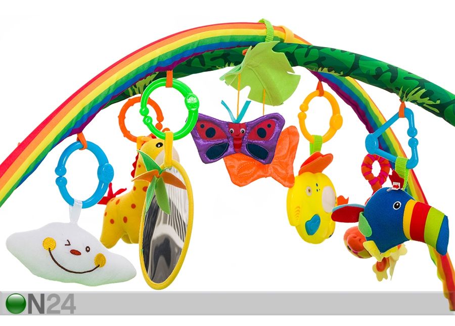 Tegelusmatt Dzungel roheline suurendatud