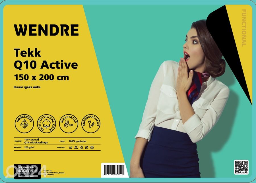 Tekk Q10 Active 150x200 cm suurendatud