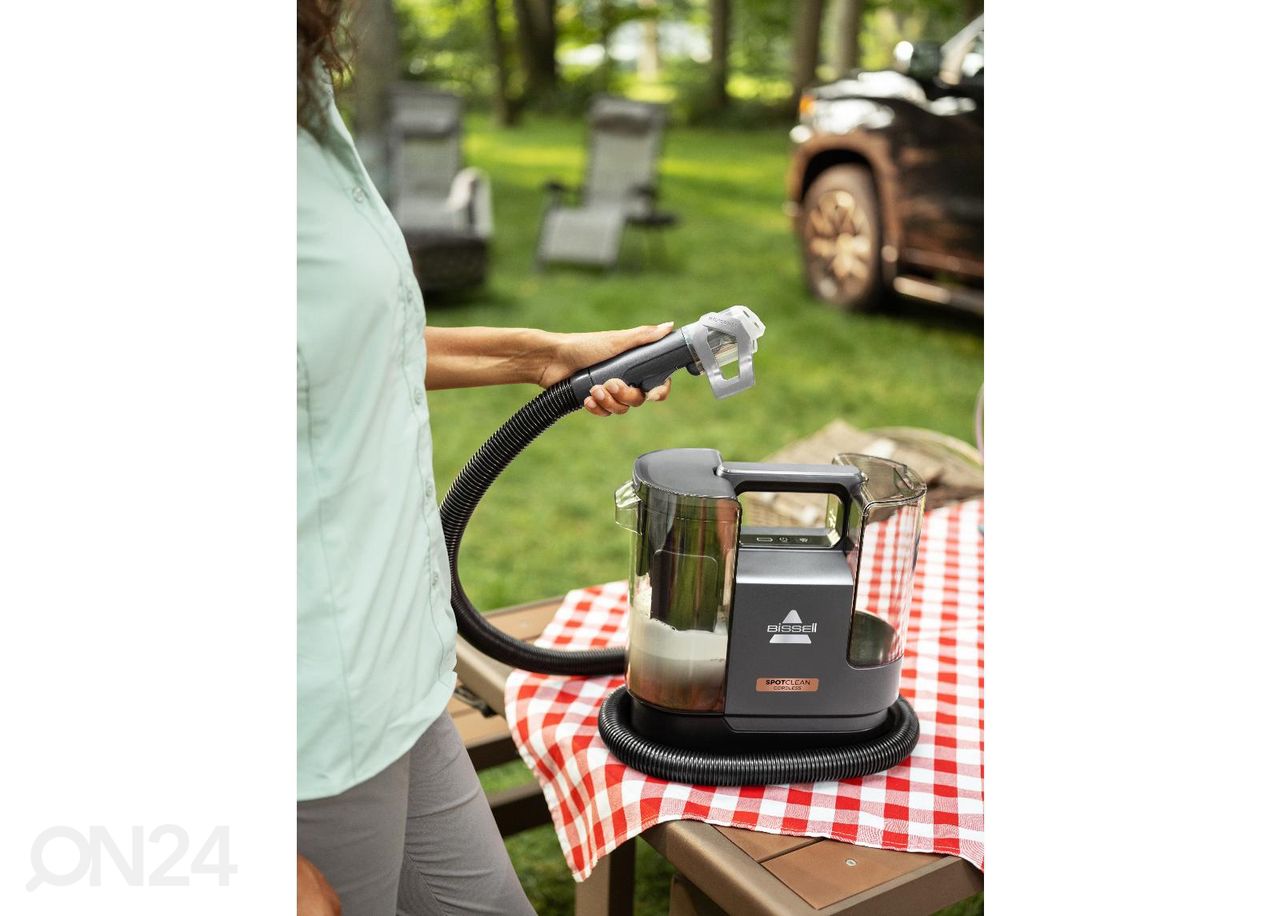 Tekstiilipesur Bissell® SpotClean® Cordless 3681N suurendatud