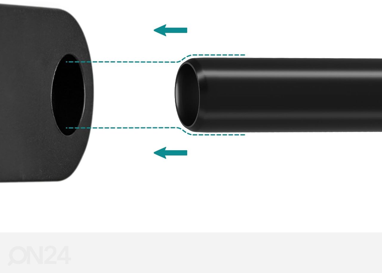 Tekstiilist riidekapp, hall suurendatud