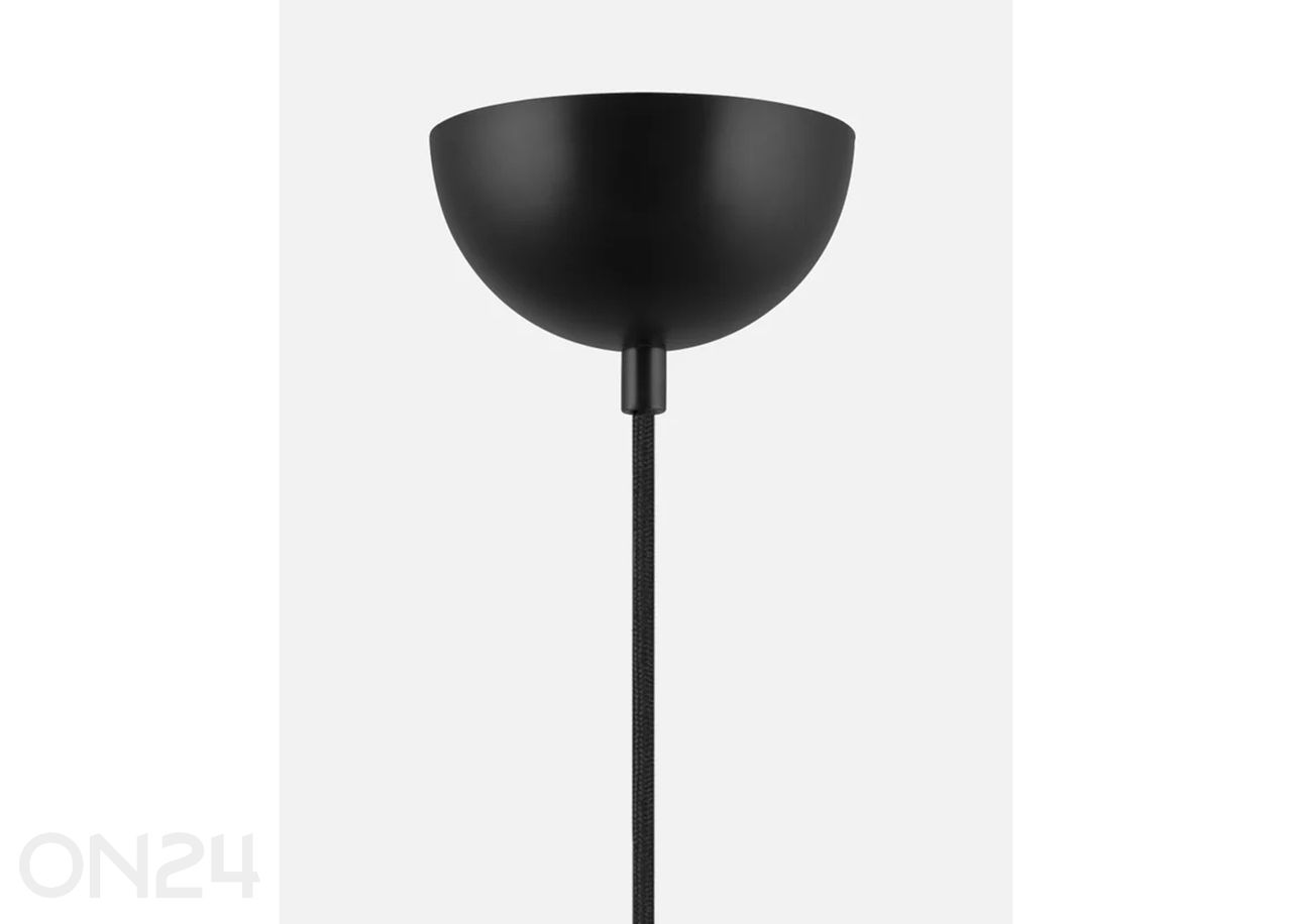 Tekstiilkaabel ümar 120 cm, must suurendatud