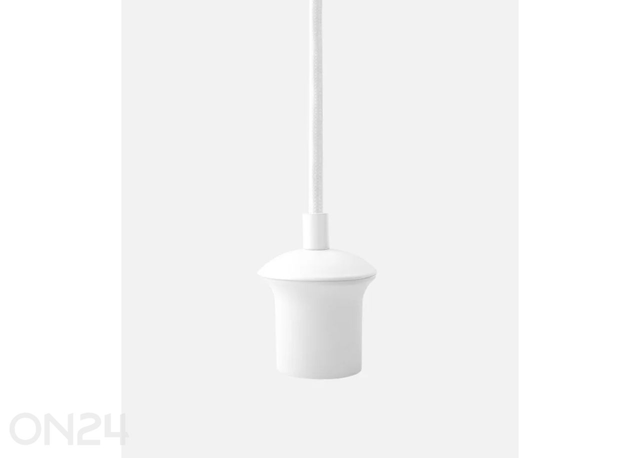 Tekstiilkaabel ümar 120 cm, must suurendatud