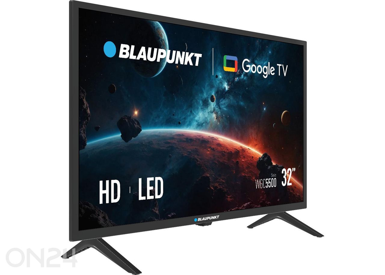 Teler Blaupunkt 32" (81cm) HD Ready Google TV suurendatud