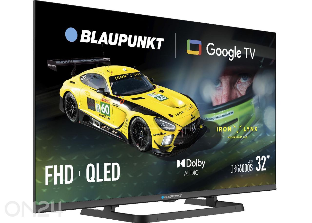 Teler Blaupunkt 32" (81cm) QLED Full HD Google TV suurendatud